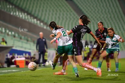 Judith Félix, Lourdes Martínez | Santos Laguna vs Puebla femenil