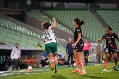 Judith Félix, Lourdes Martínez | Santos Laguna vs Puebla femenil