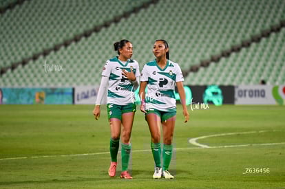 Alexa Hernández, Karla Rodriguez | Santos Laguna vs Puebla femenil