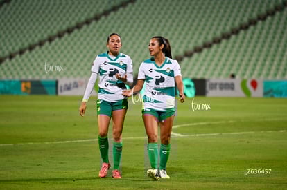 Alexa Hernández, Karla Rodriguez | Santos Laguna vs Puebla femenil