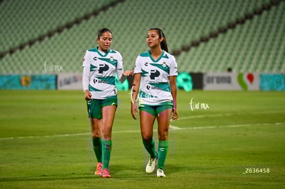 Alexa Hernández, Karla Rodriguez | Santos Laguna vs Puebla femenil