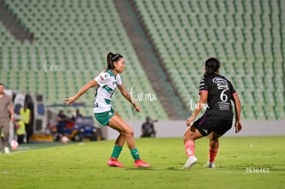 Lia Romero, Havi Ibarra | Santos Laguna vs Puebla femenil