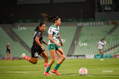 Lia Romero, Dulce Martínez | Santos Laguna vs Puebla femenil