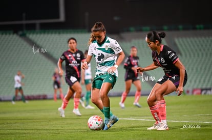 Kimberli Gómez, Miriam García | Santos Laguna vs Puebla femenil