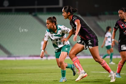 Kimberli Gómez, Miriam García | Santos Laguna vs Puebla femenil