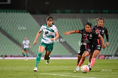 Yessenia Novella, Liliana Fernández | Santos Laguna vs Puebla femenil