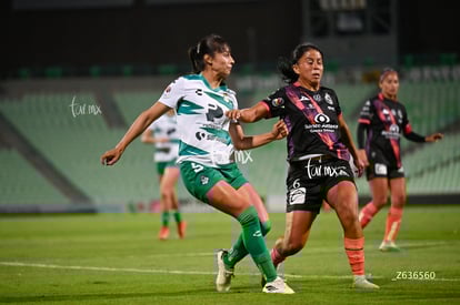 Yessenia Novella, Liliana Fernández | Santos Laguna vs Puebla femenil