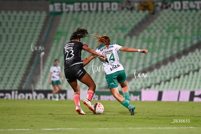Kimberli Gómez, Cynthia Rodríguez | Santos Laguna vs Puebla femenil