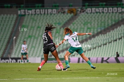 Kimberli Gómez, Cynthia Rodríguez | Santos Laguna vs Puebla femenil