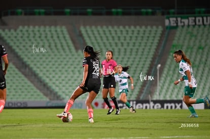 Cynthia Rodríguez | Santos Laguna vs Puebla femenil