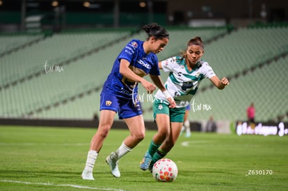 Fatima Acosta, Julissa Dávila | Santos Laguna vs Pumas UNAM femenil