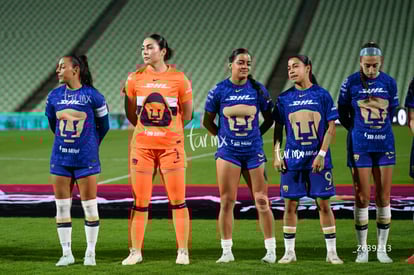 Cristina Torres, Ana Mendoza, Ximena Rios, Wendy Toledo, Jul | Santos Laguna vs Pumas UNAM femenil