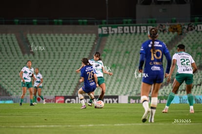 Yessenia Novella, Silvana Flores | Santos Laguna vs Pumas UNAM femenil