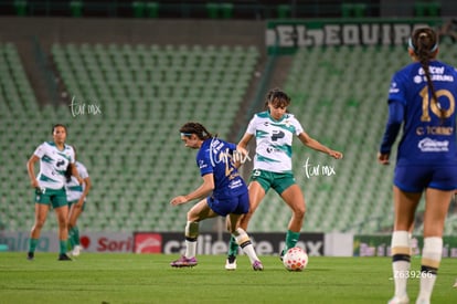 Yessenia Novella, Silvana Flores | Santos Laguna vs Pumas UNAM femenil