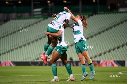 gol Kimberli Gómez, Sandra Nabweteme, Vivian Ikechukwu | Santos Laguna vs Pumas UNAM femenil