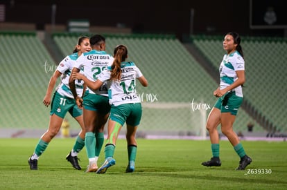 gol Frida Cussin, Kimberli Gómez, Vivian Ikechukwu, Mayra Sa | Santos Laguna vs Pumas UNAM femenil
