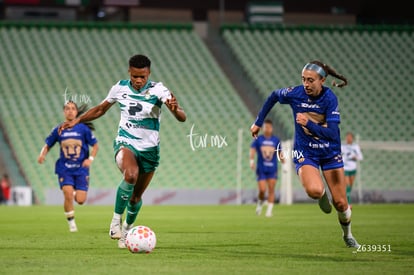 Vivian Ikechukwu, Cristina Torres | Santos Laguna vs Pumas UNAM femenil