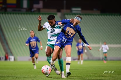 Vivian Ikechukwu, Cristina Torres | Santos Laguna vs Pumas UNAM femenil