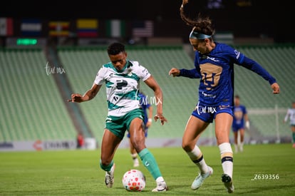 Vivian Ikechukwu, Cristina Torres | Santos Laguna vs Pumas UNAM femenil