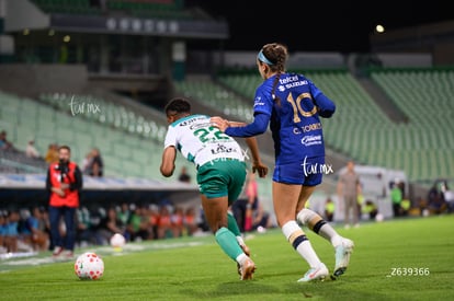 Vivian Ikechukwu, Cristina Torres | Santos Laguna vs Pumas UNAM femenil
