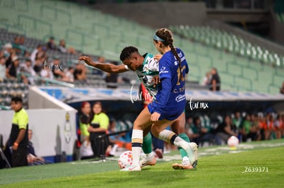 Vivian Ikechukwu, Cristina Torres | Santos Laguna vs Pumas UNAM femenil