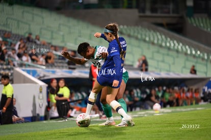 Vivian Ikechukwu, Cristina Torres | Santos Laguna vs Pumas UNAM femenil