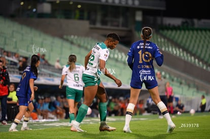 Vivian Ikechukwu, Cristina Torres | Santos Laguna vs Pumas UNAM femenil