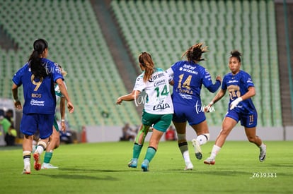 Kimberli Gómez, Julissa Dávila | Santos Laguna vs Pumas UNAM femenil