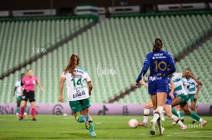 Kimberli Gómez, Cristina Torres | Santos Laguna vs Pumas UNAM femenil