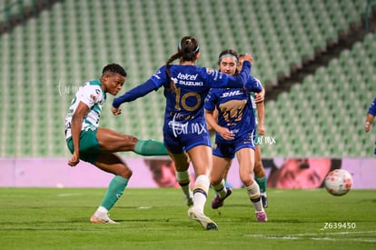 gol Cristina Torres, Vivian Ikechukwu, Silvana Flores | Santos Laguna vs Pumas UNAM femenil