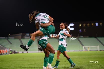 gol Kimberli Gómez, Vivian Ikechukwu, Mayra Santana | Santos Laguna vs Pumas UNAM femenil