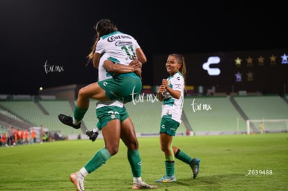 gol Kimberli Gómez, Vivian Ikechukwu, Mayra Santana | Santos Laguna vs Pumas UNAM femenil