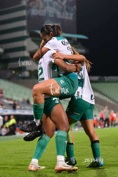 gol Mayra Santana, Vivian Ikechukwu | Santos Laguna vs Pumas UNAM femenil
