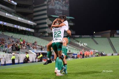 gol Mayra Santana, Vivian Ikechukwu | Santos Laguna vs Pumas UNAM femenil
