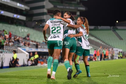 gol Kimberli Gómez, Mayra Santana, Vivian Ikechukwu | Santos Laguna vs Pumas UNAM femenil