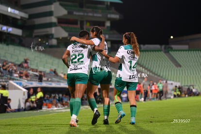 gol Kimberli Gómez, Mayra Santana, Vivian Ikechukwu | Santos Laguna vs Pumas UNAM femenil