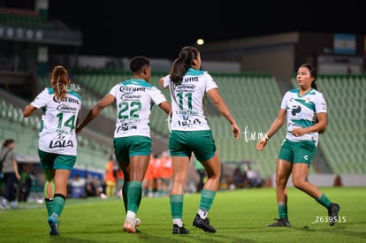 gol Frida Cussin, Kimberli Gómez, Vivian Ikechukwu, Mayra Sa | Santos Laguna vs Pumas UNAM femenil