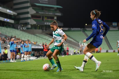 Kimberli Gómez, Cristina Torres | Santos Laguna vs Pumas UNAM femenil
