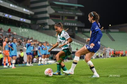 Kimberli Gómez, Cristina Torres | Santos Laguna vs Pumas UNAM femenil