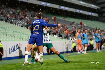Kimberli Gómez, Cristina Torres | Santos Laguna vs Pumas UNAM femenil