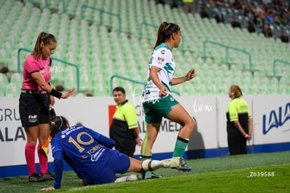 Kimberli Gómez, Cristina Torres | Santos Laguna vs Pumas UNAM femenil