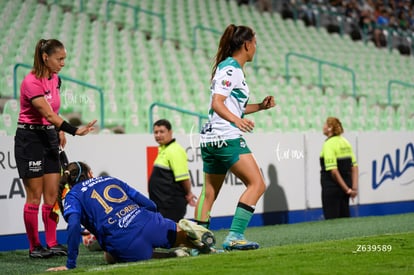 Kimberli Gómez, Cristina Torres | Santos Laguna vs Pumas UNAM femenil
