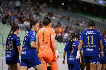 Stephanie Ribeiro, Wendy Toledo | Santos Laguna vs Pumas UNAM femenil