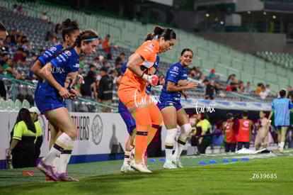 equipo Ana Mendoza, Wendy Toledo | Santos Laguna vs Pumas UNAM femenil