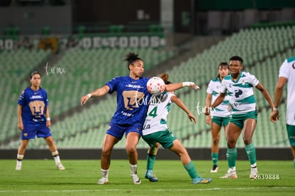 Kimberli Gómez, Nayely Bolaños | Santos Laguna vs Pumas UNAM femenil