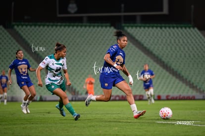 Kimberli Gómez, Nayely Bolaños | Santos Laguna vs Pumas UNAM femenil