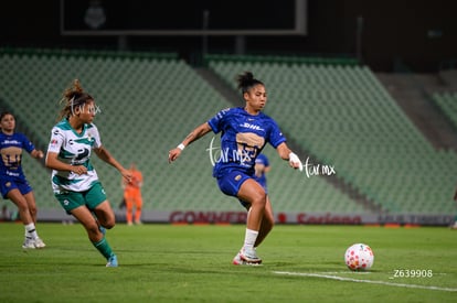 Kimberli Gómez, Nayely Bolaños | Santos Laguna vs Pumas UNAM femenil