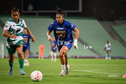 Kimberli Gómez, Nayely Bolaños | Santos Laguna vs Pumas UNAM femenil