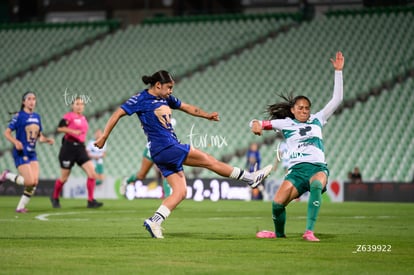 Alejandra Guerrero, Alexa Hernández | Santos Laguna vs Pumas UNAM femenil