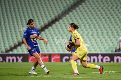 Areli Reyes, Alejandra Guerrero | Santos Laguna vs Pumas UNAM femenil